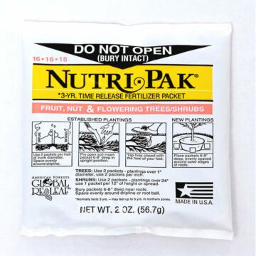 Nutri-Pak Fertilizer Packet